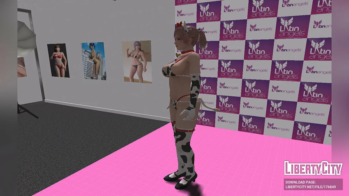 Honoka en bikini / GTA San Andreas