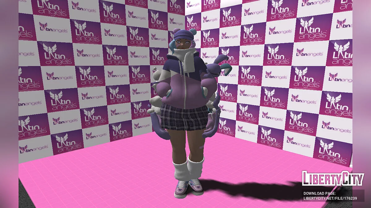 Ліла з Fortnite / GTA San Andreas