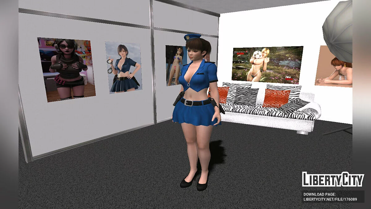 Leifang - policial sexy / GTA San Andreas