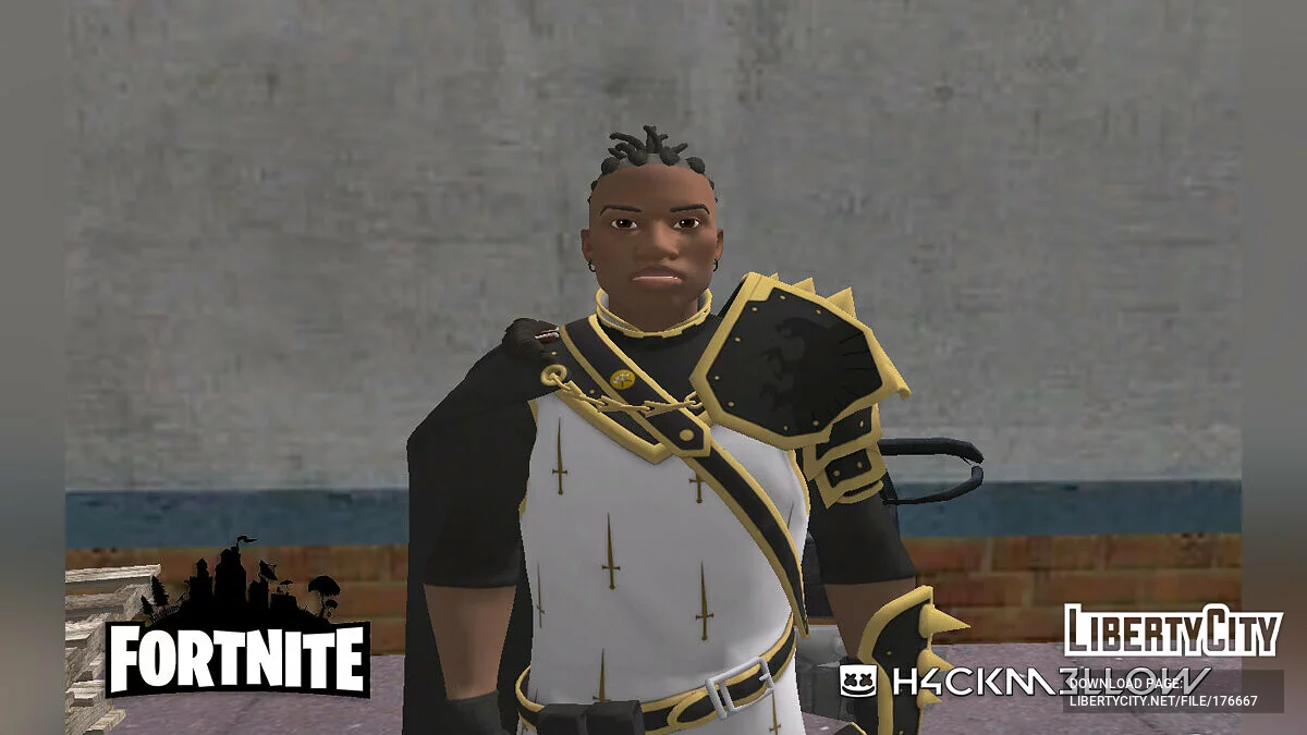 Малик из Fortnite / GTA San Andreas