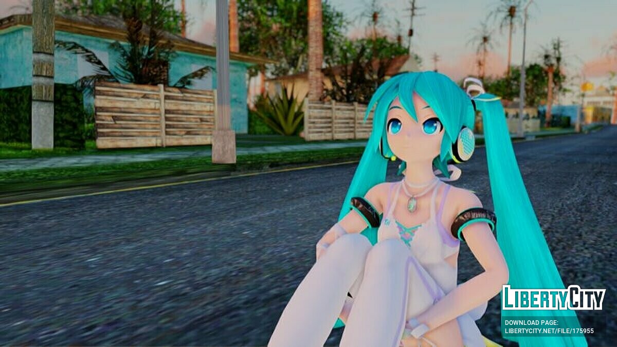 Download Hatsune Miku for GTA San Andreas