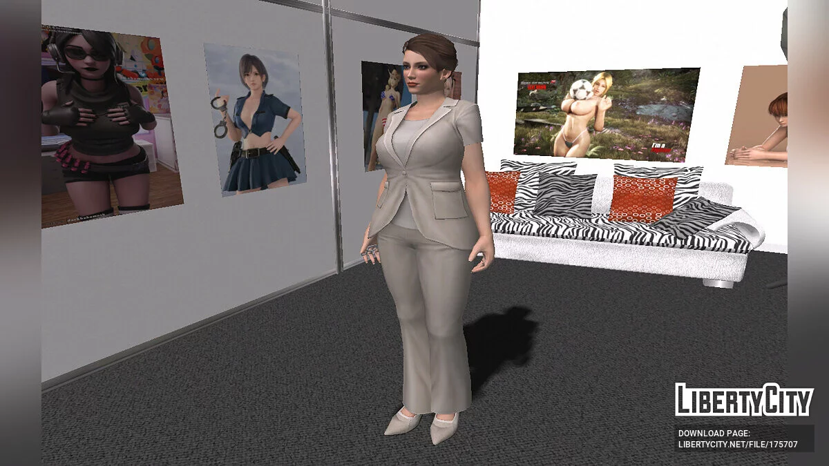 Miyako Aesthetician NPC / GTA San Andreas