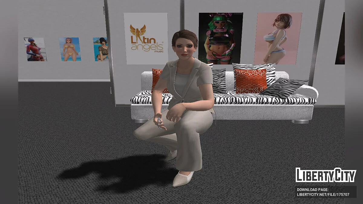 Miyako Aesthetician NPC / GTA San Andreas