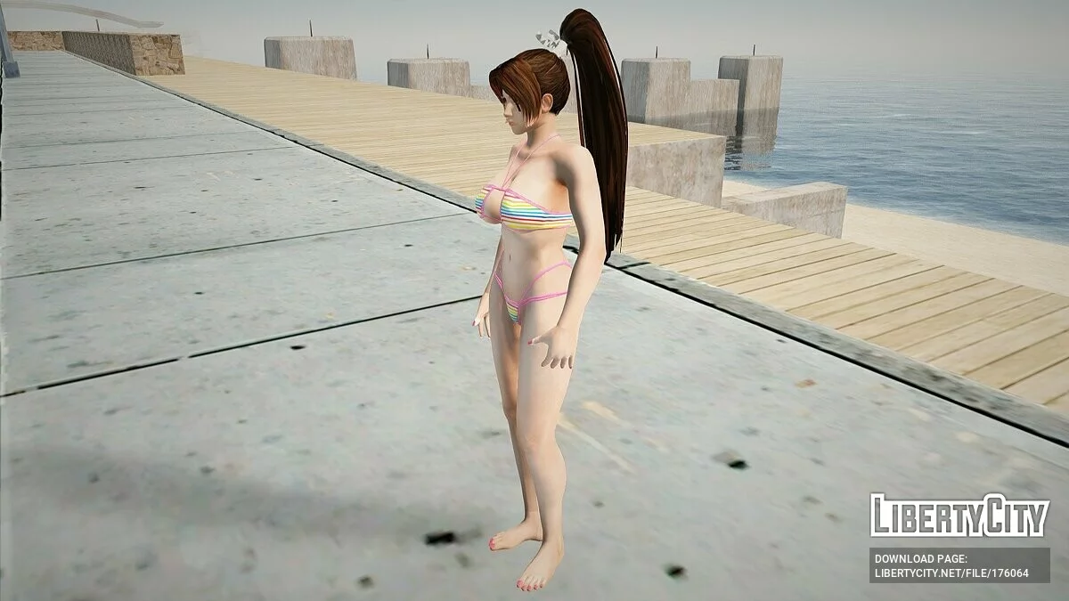 Mai Shiranui di Bikini / GTA San Andreas