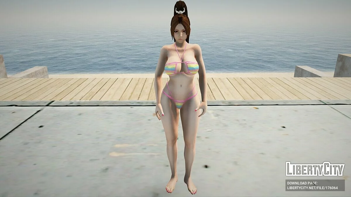 Mai Shiranui di Bikini / GTA San Andreas