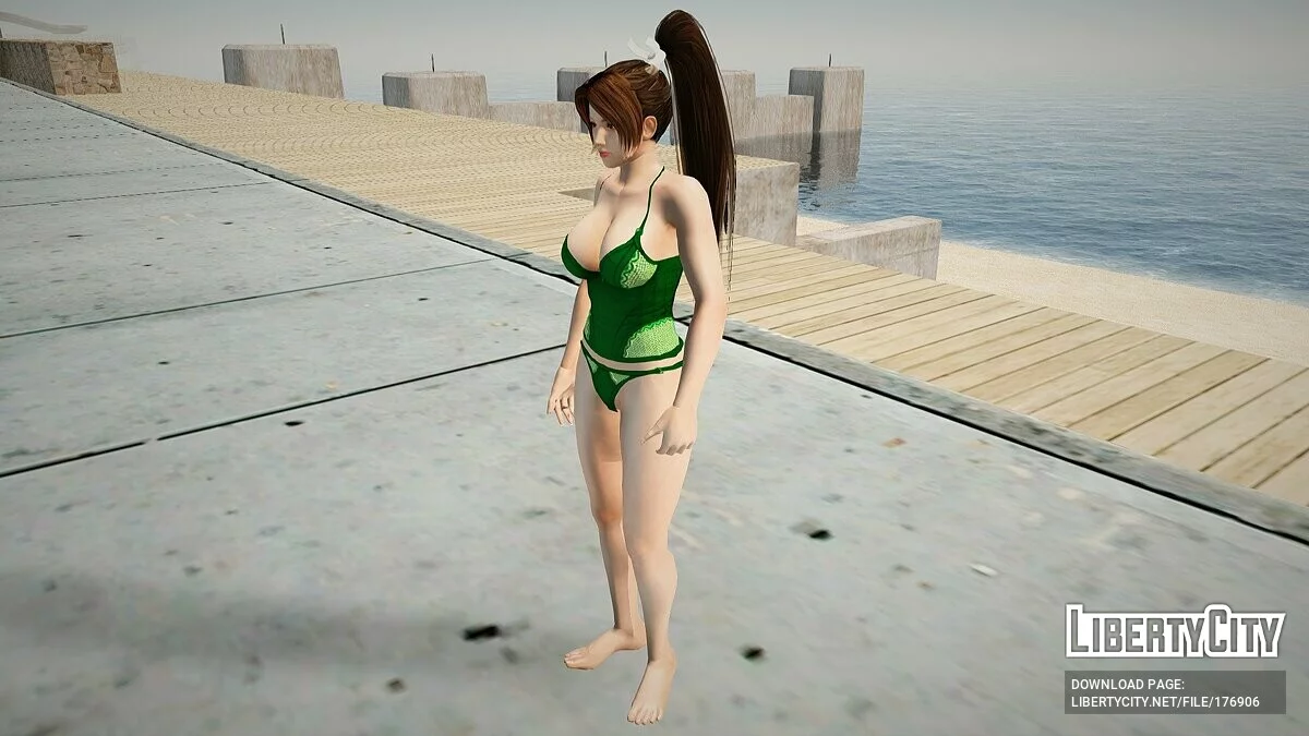 Мэй Ширануи в купальнике / GTA San Andreas