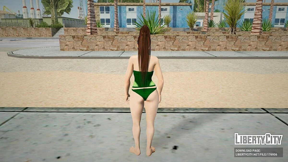 Мэй Ширануи в купальнике / GTA San Andreas