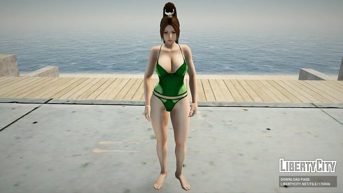 Мэй Ширануи в купальнике / GTA San Andreas