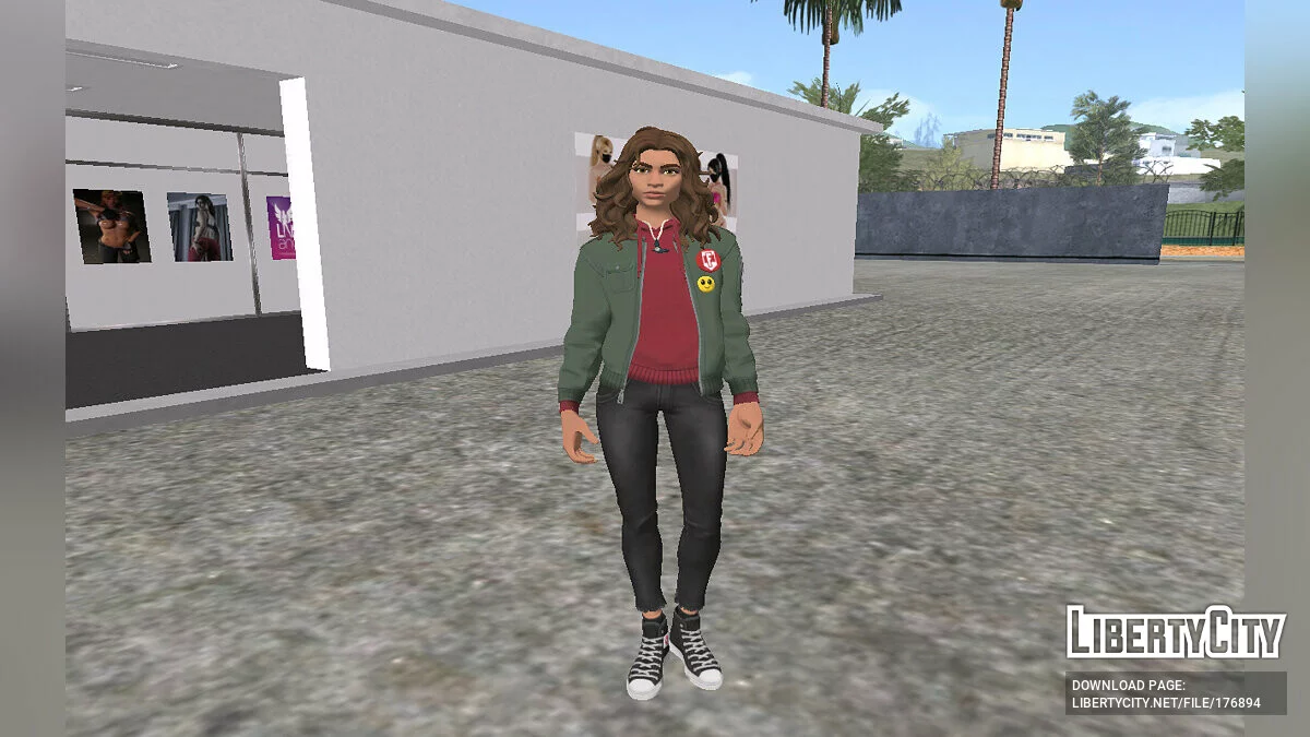 Mary Jane aus Fortnite / GTA San Andreas