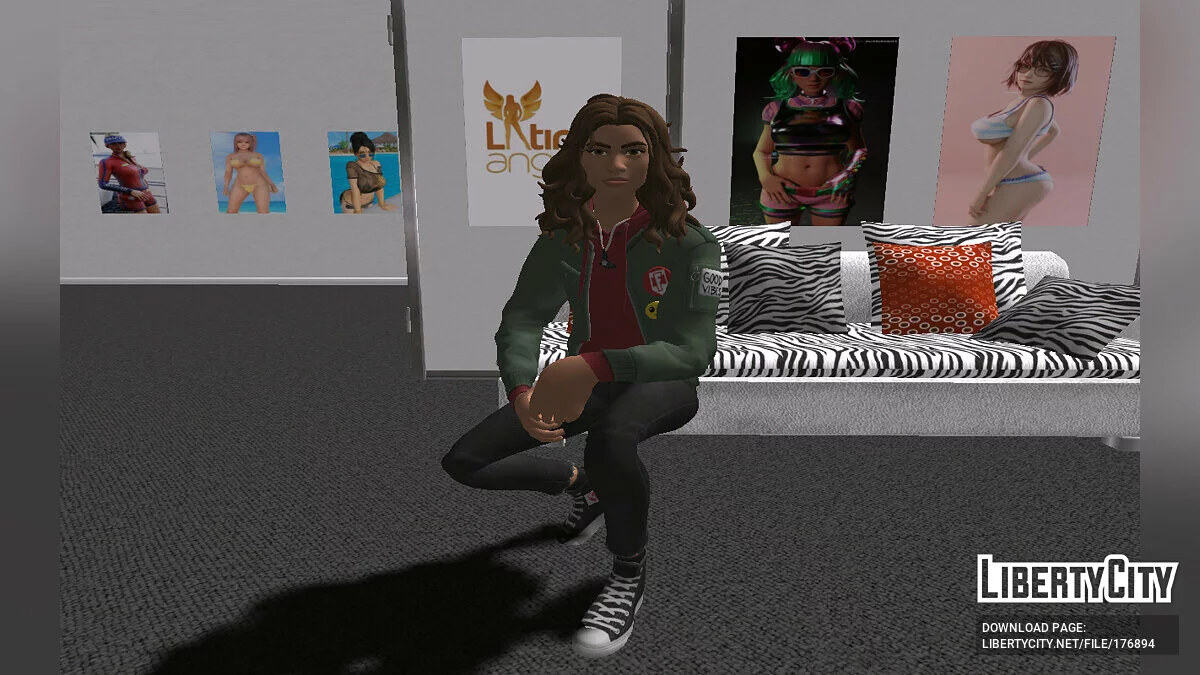 Mary Jane aus Fortnite / GTA San Andreas