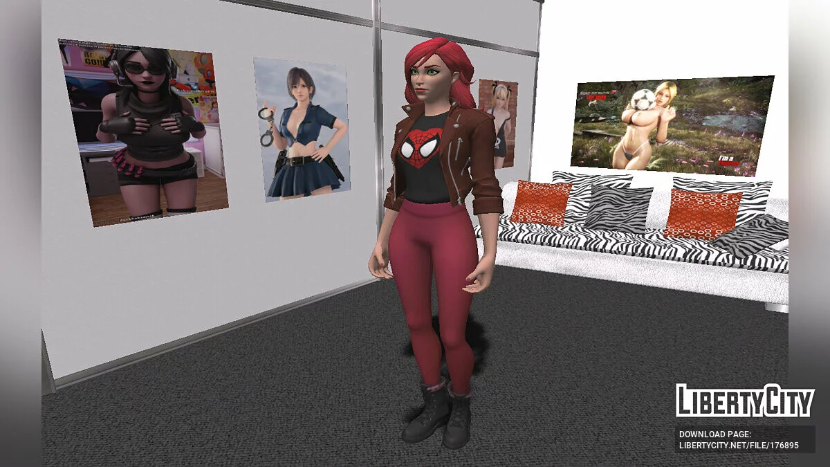 Mary Jane Watson von Fortnite / GTA San Andreas