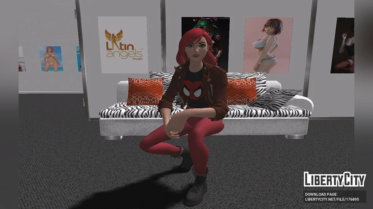 Mary Jane Watson von Fortnite / GTA San Andreas