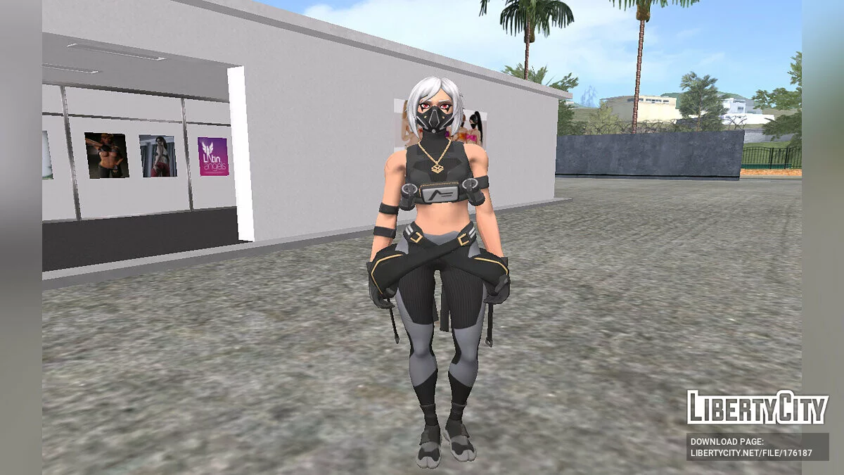 Silencer from Fortnite / GTA San Andreas
