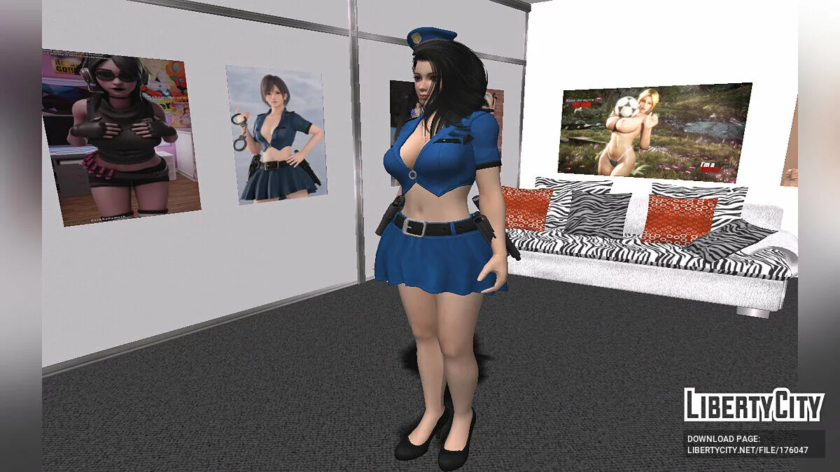 Momiji - Sexy Cop / GTA San Andreas