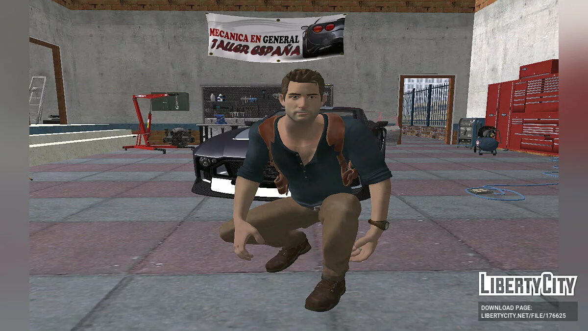 Нейтан Дрейк из Fortnite / GTA San Andreas