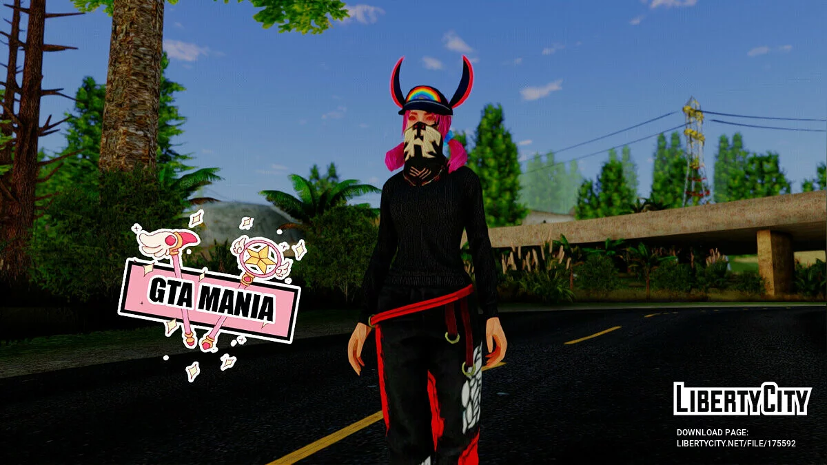 Garena Free Fire 中的随机女孩 #1 / GTA San Andreas