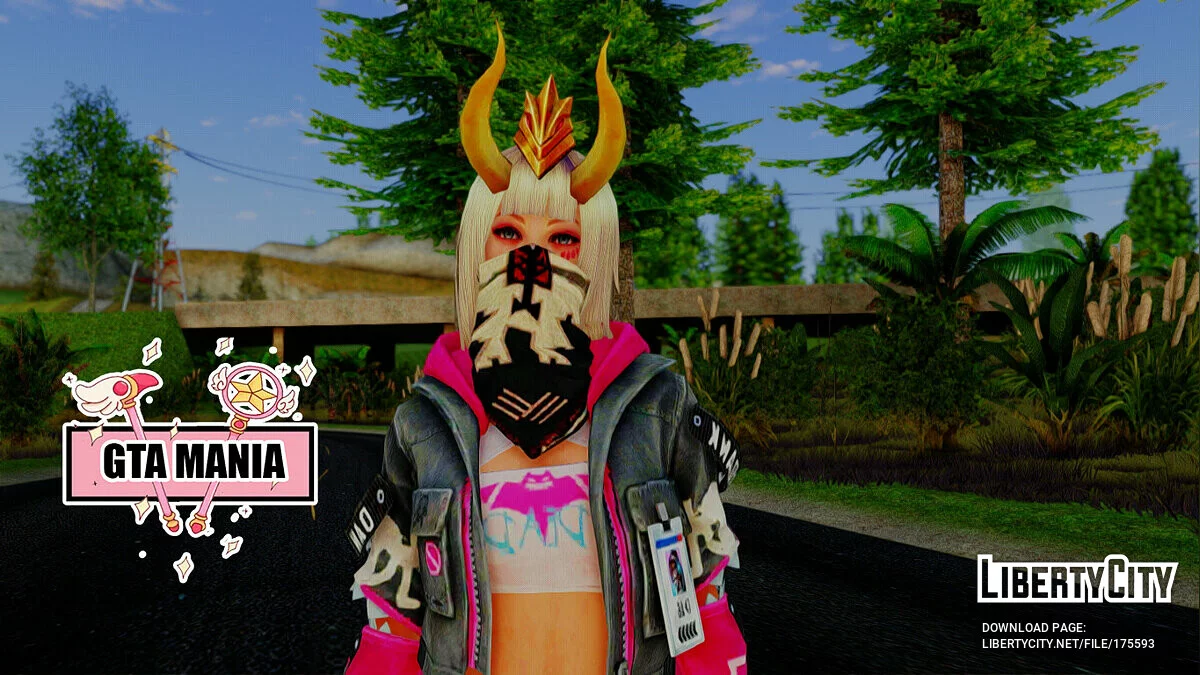 来自Garena Free Fire的随机女孩#2 / GTA San Andreas