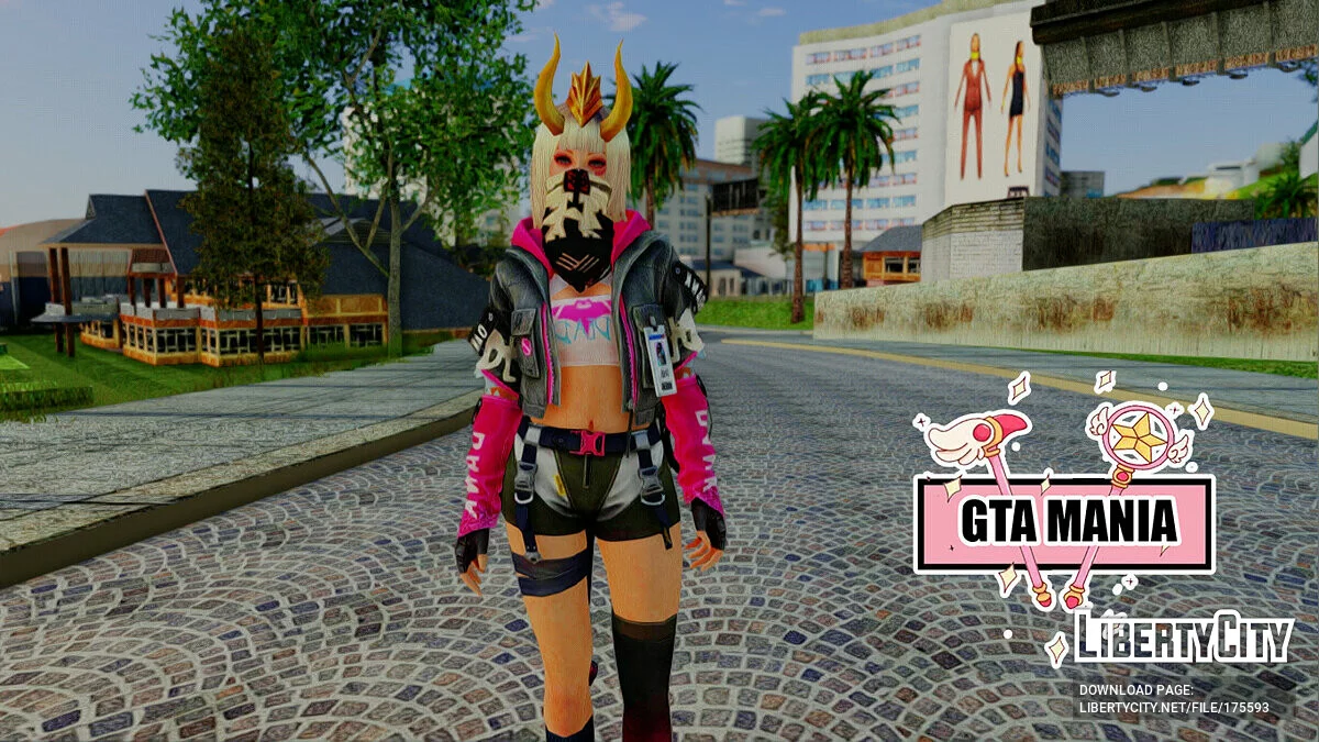 来自Garena Free Fire的随机女孩#2 / GTA San Andreas