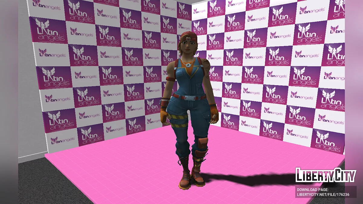 Ремонтниця з Fortnite / GTA San Andreas