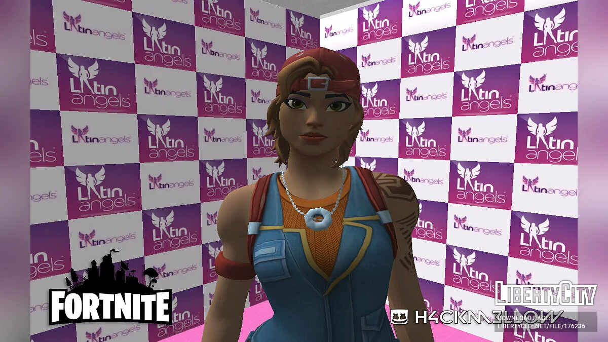 Ремонтниця з Fortnite / GTA San Andreas