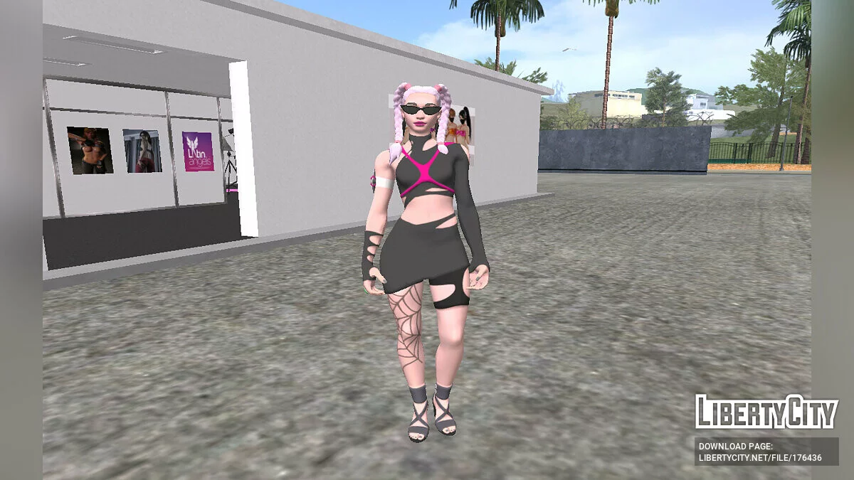 Sabina de Fortnite / GTA San Andreas