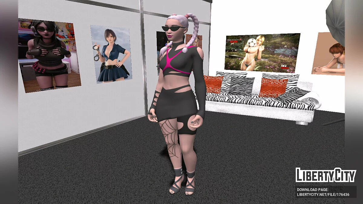 Sabina de Fortnite / GTA San Andreas
