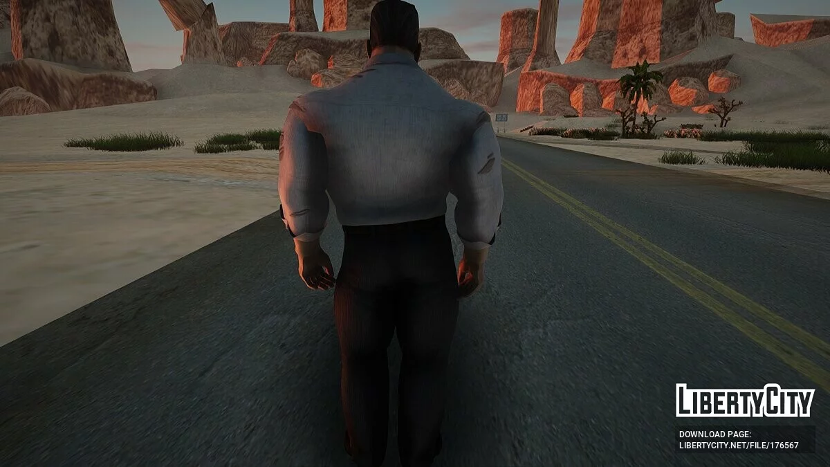 Steven Armstrong de Metal Gear Rising: Revengeance / GTA San Andreas