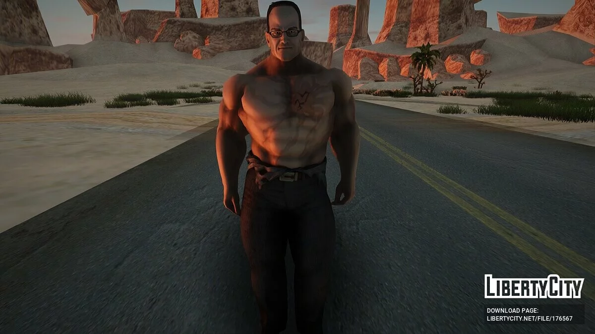 Steven Armstrong de Metal Gear Rising: Revengeance / GTA San Andreas