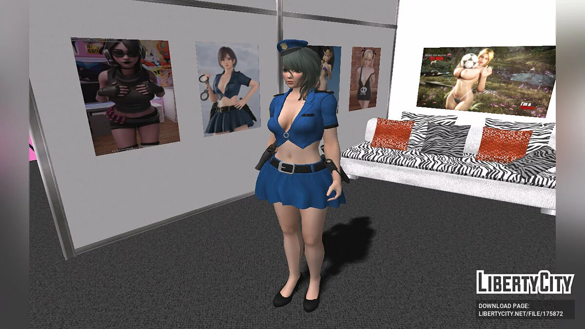 Tamaki - Sexy Cop / GTA San Andreas