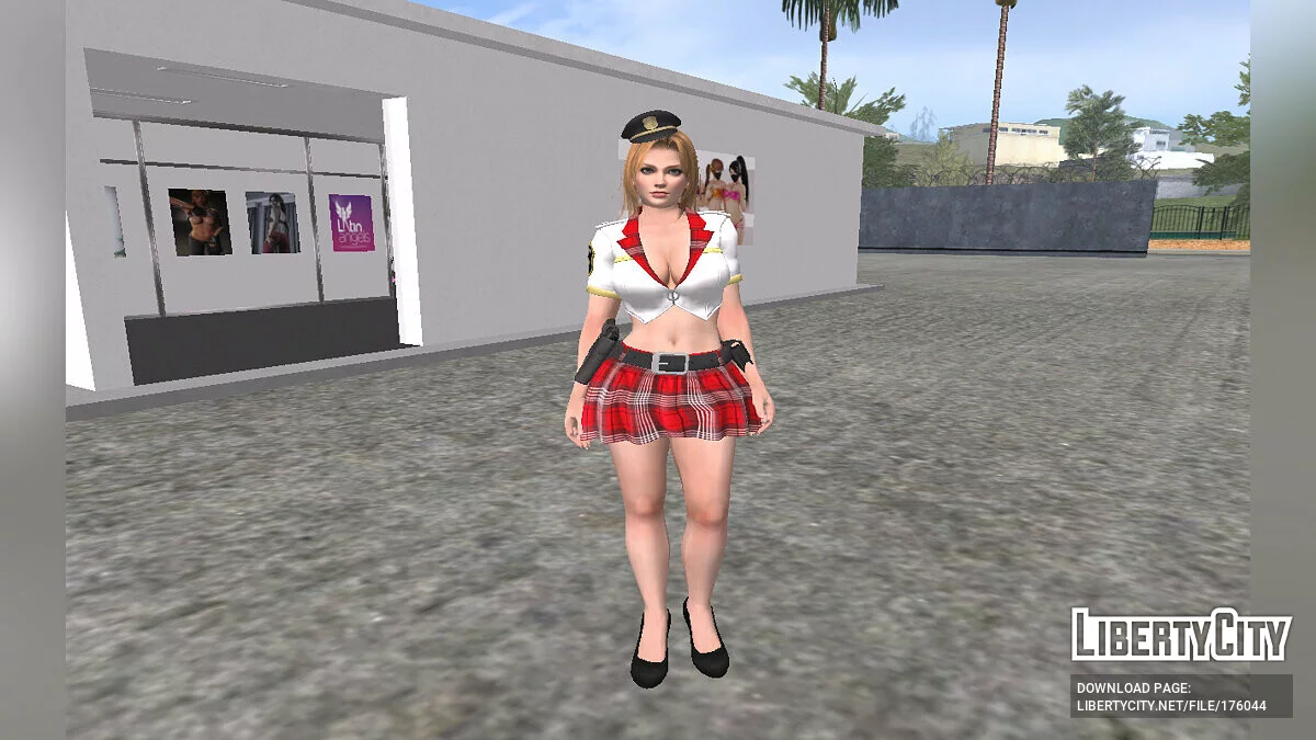 Tina Armstrong - policière sexy / GTA San Andreas