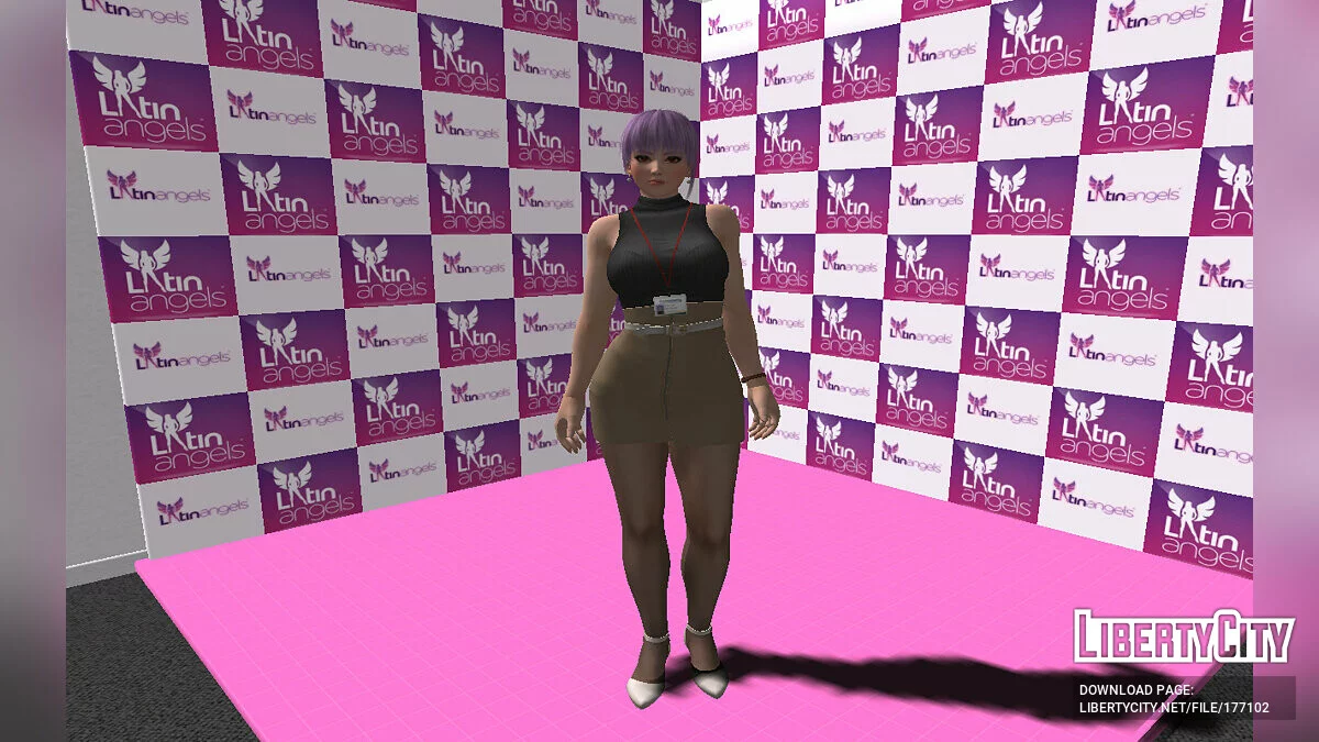 Ayane dalam Pakaian Kantor / GTA San Andreas