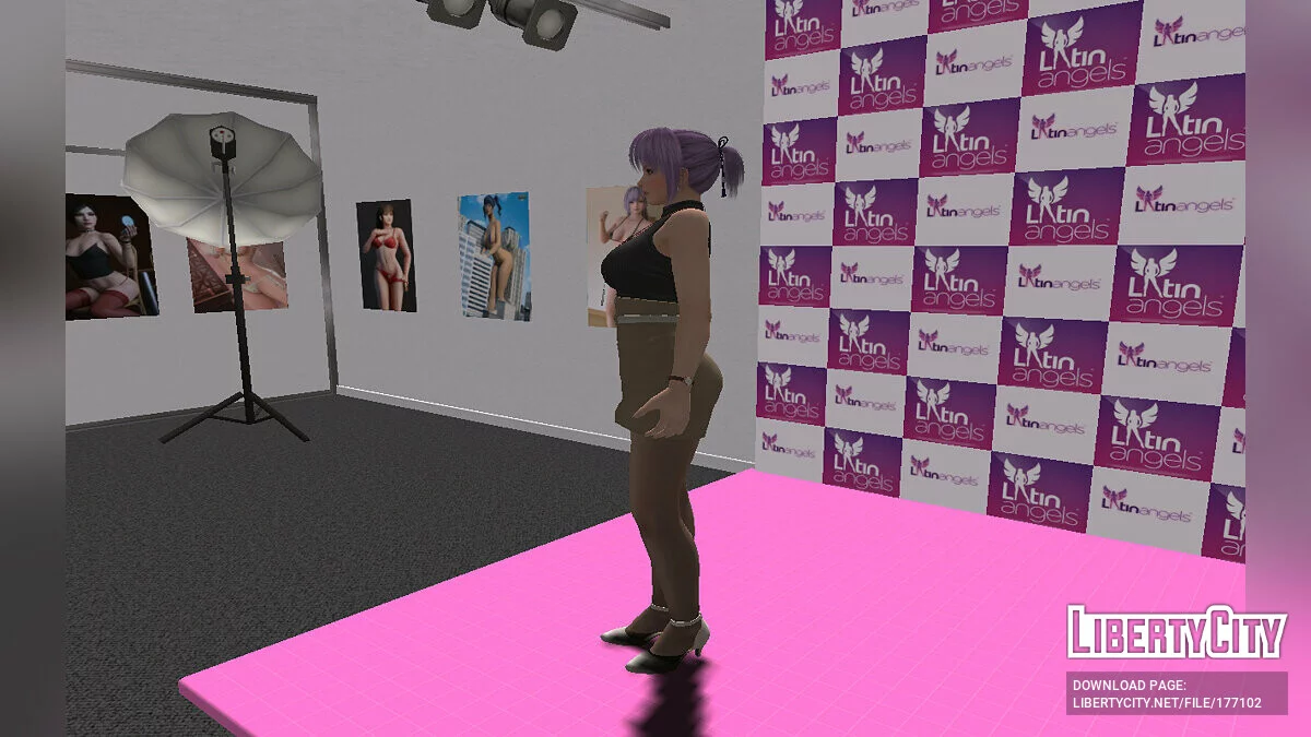 Ayane dalam Pakaian Kantor / GTA San Andreas