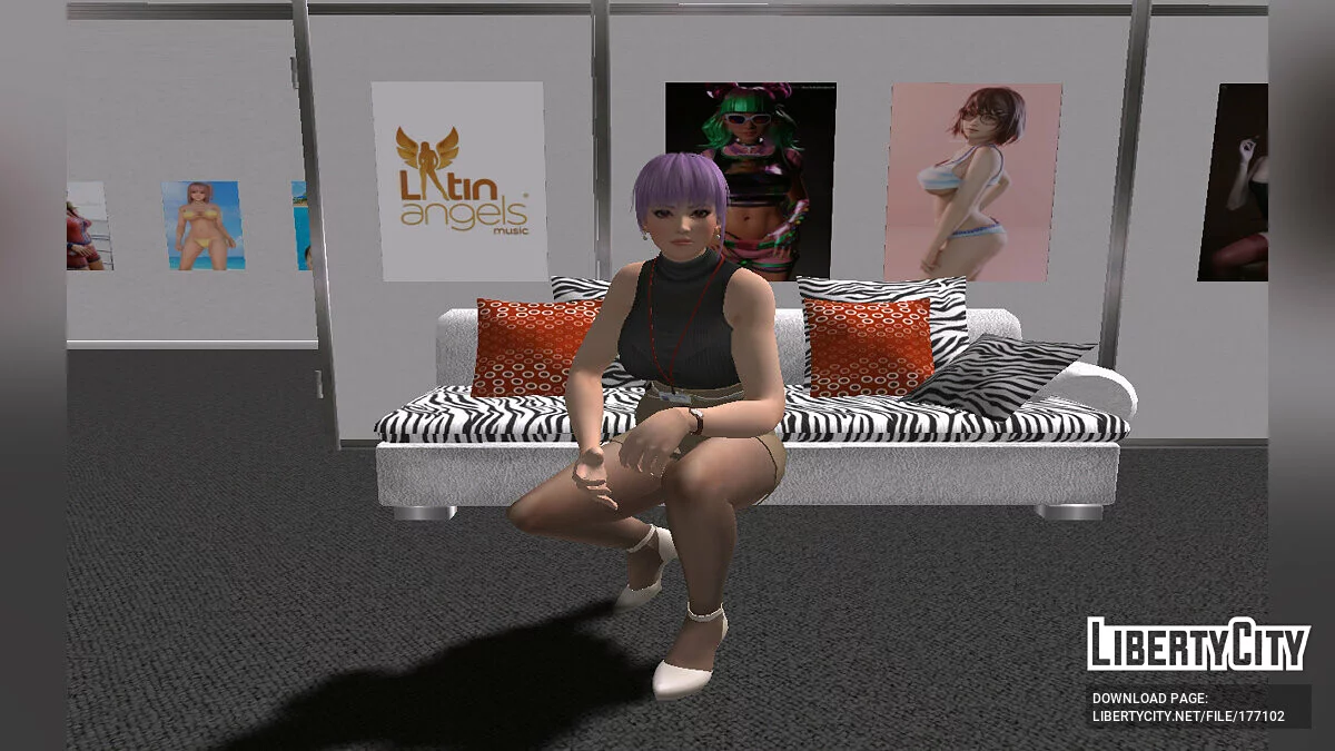 Ayane dalam Pakaian Kantor / GTA San Andreas
