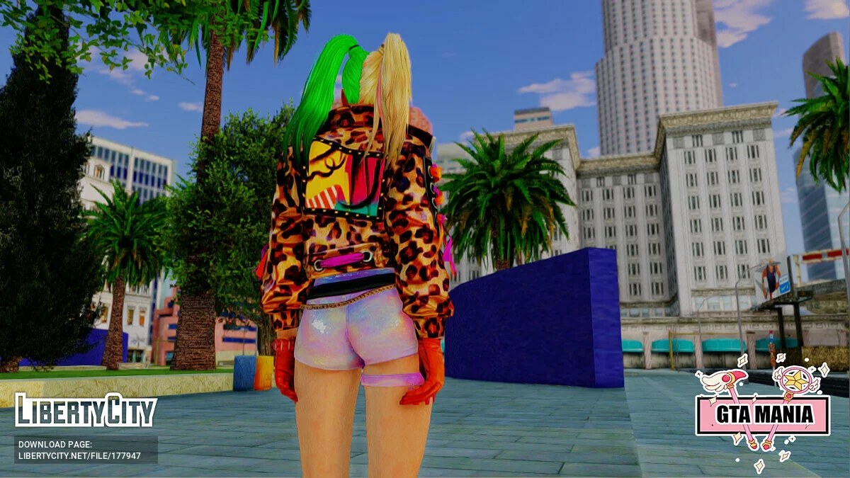 Anitta aus Garena Free Fire / GTA San Andreas