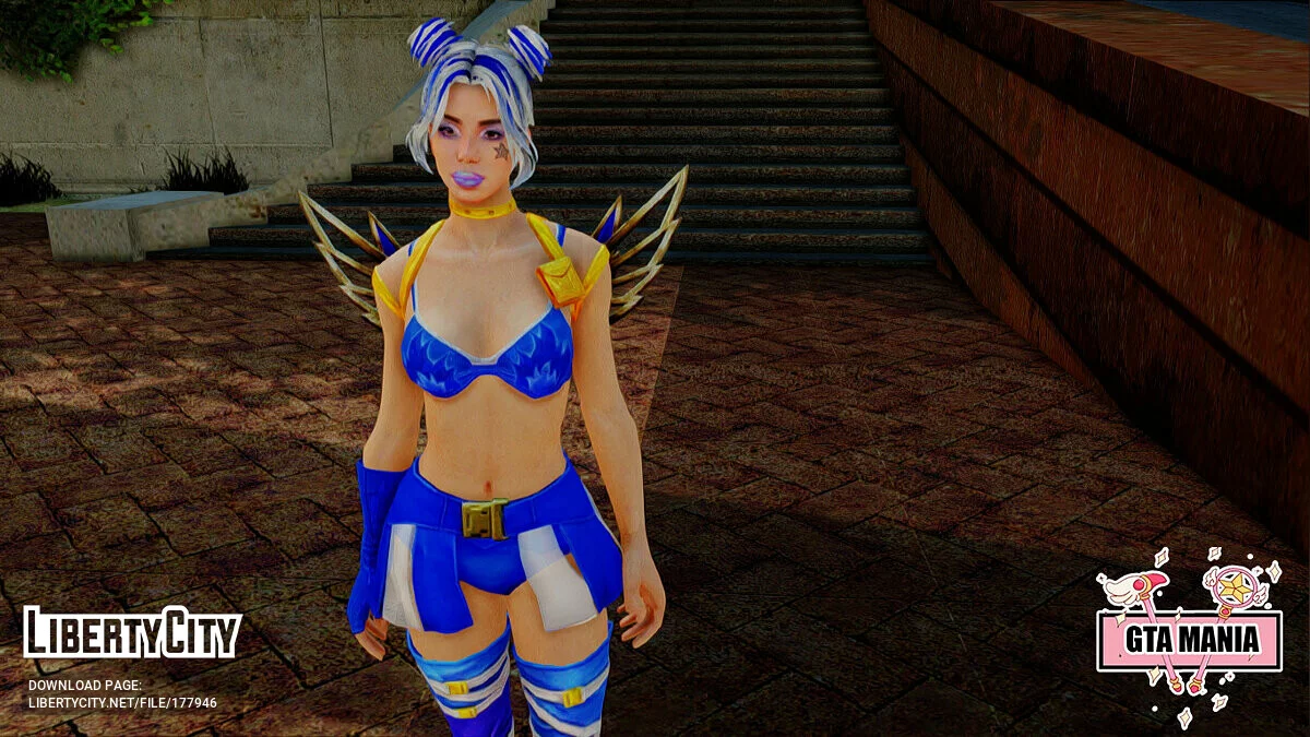 Anitta Tropa dari Garena Free Fire / GTA San Andreas