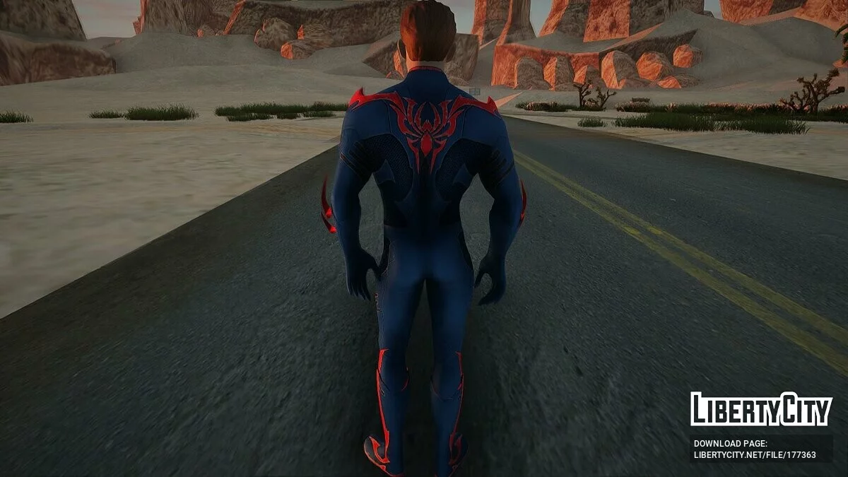 Человек-паук 2099 / GTA San Andreas