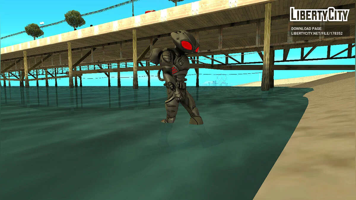 Black Manta from the movie Aquaman / GTA San Andreas