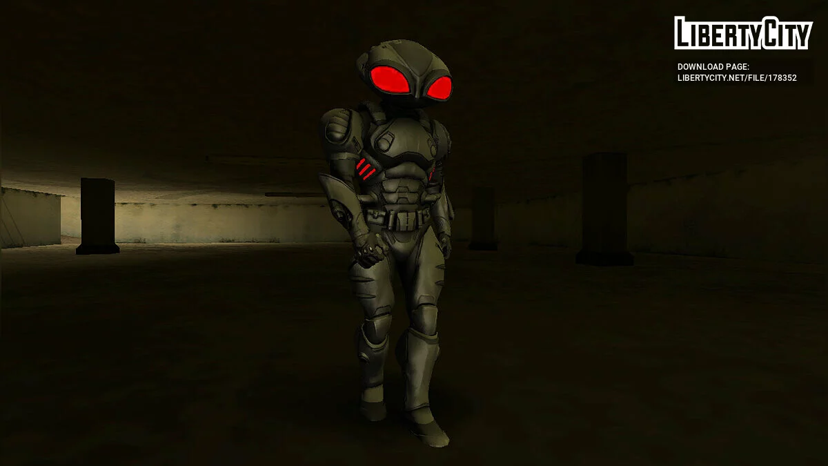 Black Manta from the movie Aquaman / GTA San Andreas