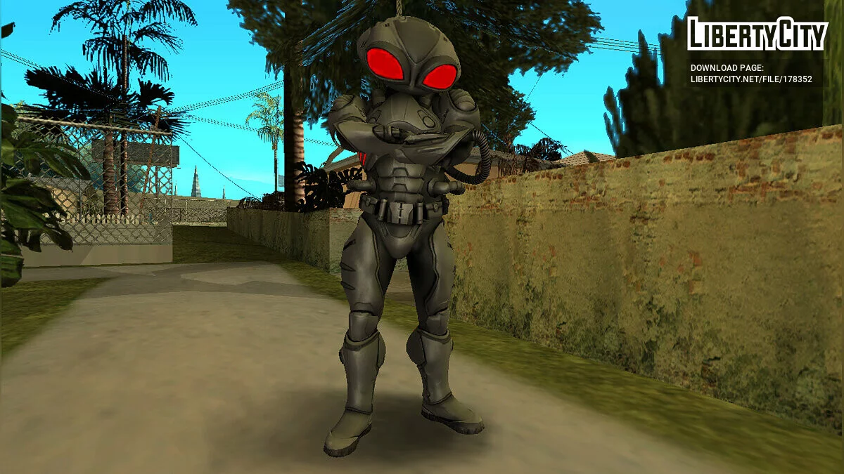 Black Manta from the movie Aquaman / GTA San Andreas