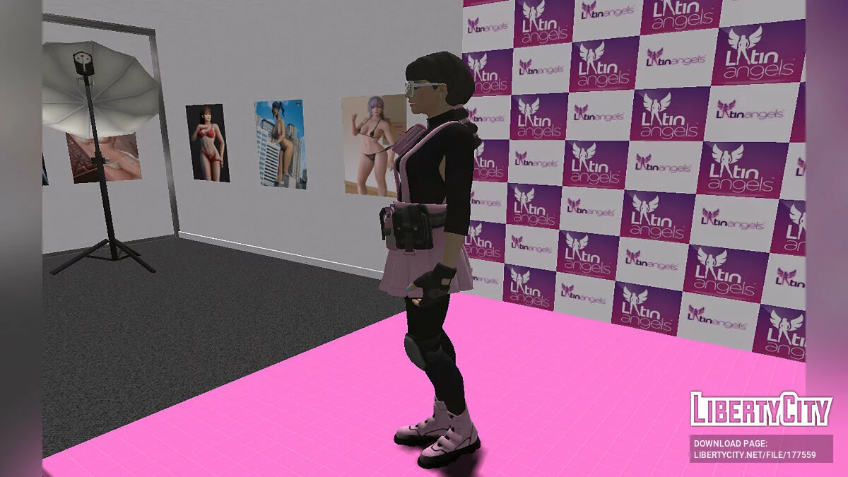 来自 Fortnite 的 Chic (粉色) / GTA San Andreas