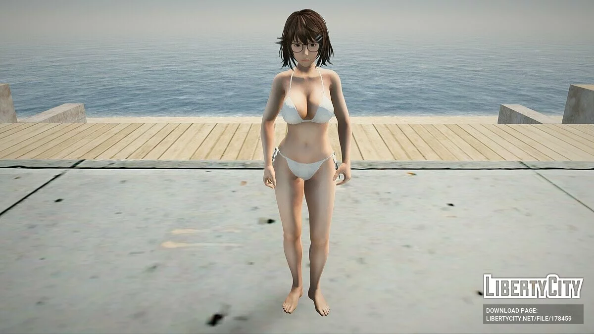 Tsukushi in a bikini / GTA San Andreas