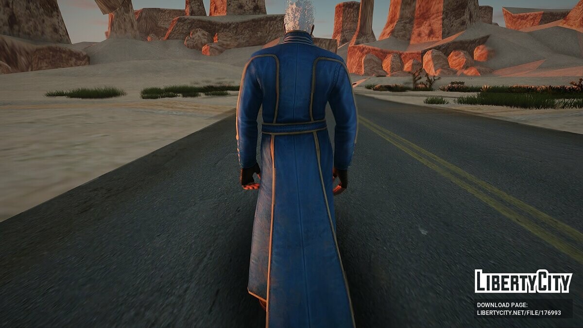 GTA San Andreas DmC Devil May Cry Kat Mod 