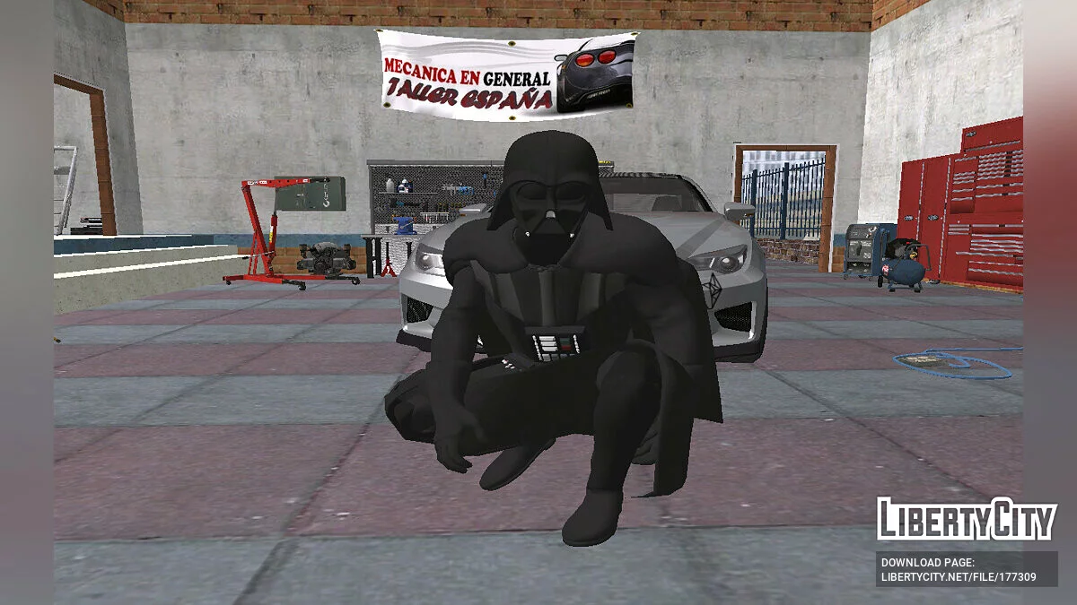 Darth Vader from Fortnite / GTA San Andreas