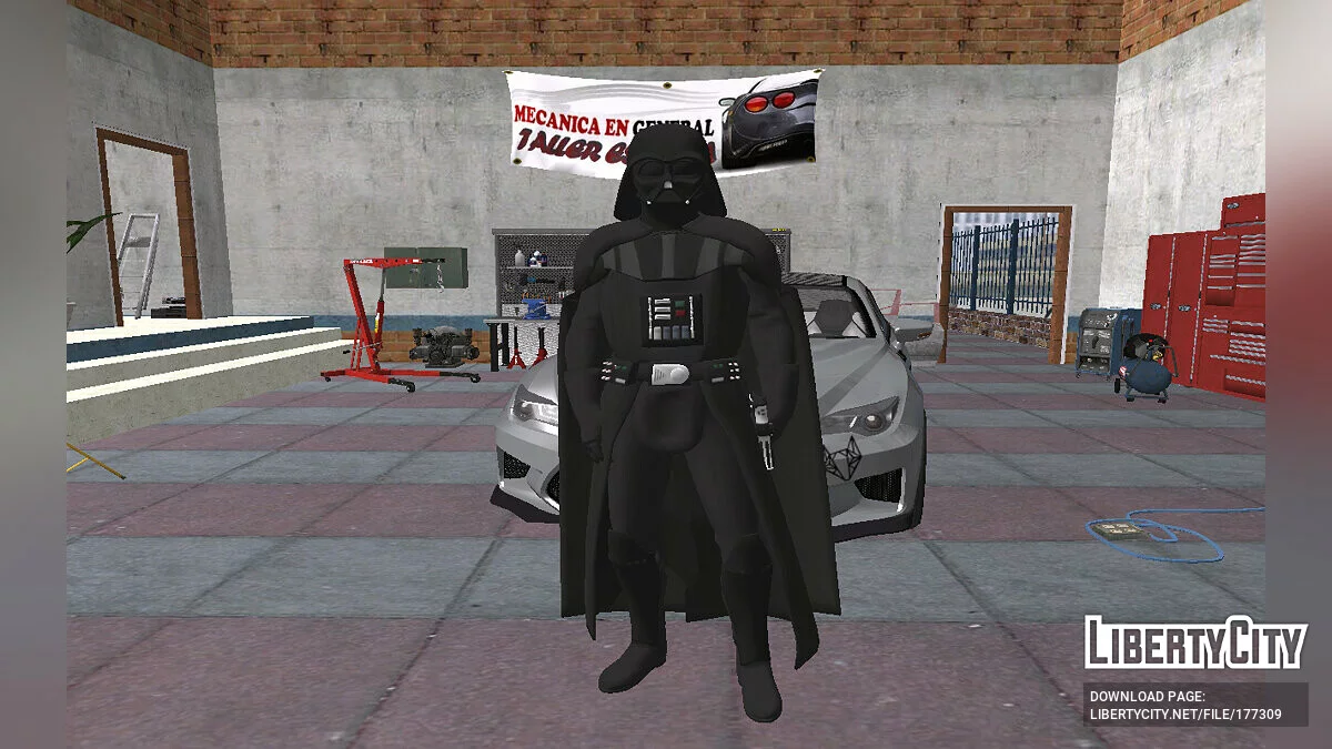 Darth Vader from Fortnite / GTA San Andreas