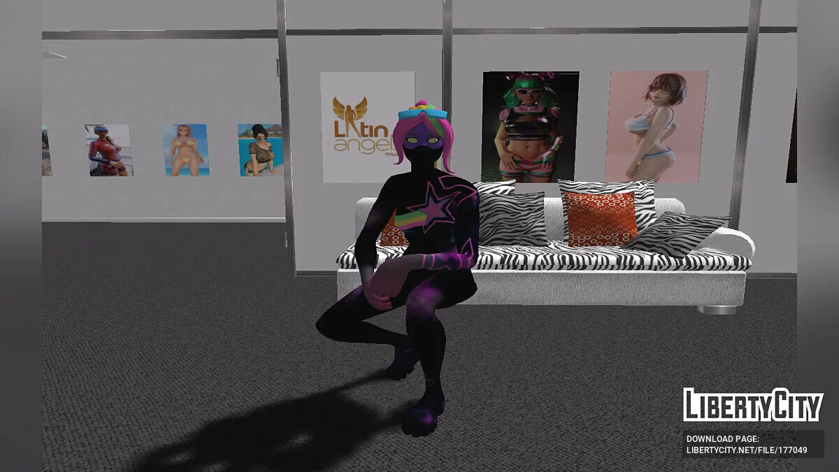 Galaxy from Fortnite / GTA San Andreas