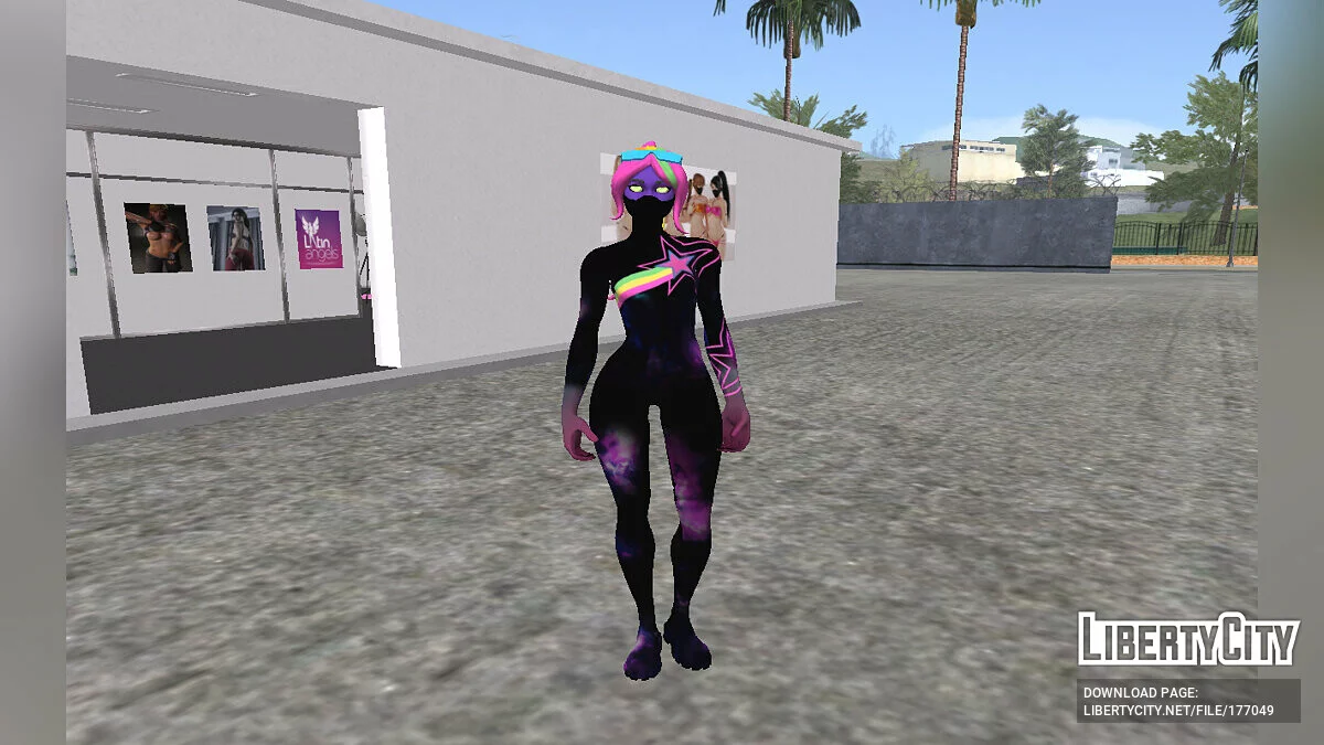 Galaxy from Fortnite / GTA San Andreas
