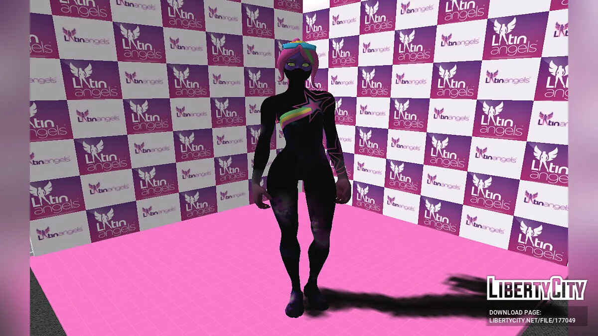 Galaxy from Fortnite / GTA San Andreas