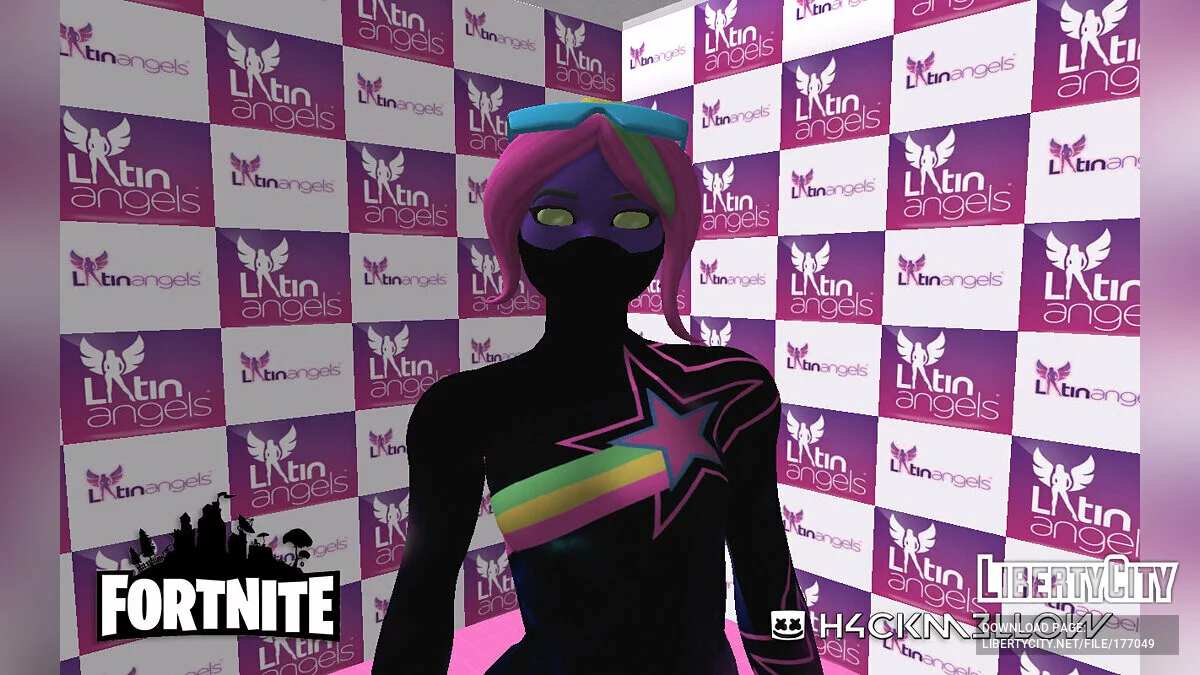 Galaxy from Fortnite / GTA San Andreas