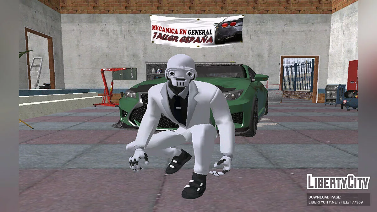 Ghost Henchmen из Fortnite / GTA San Andreas
