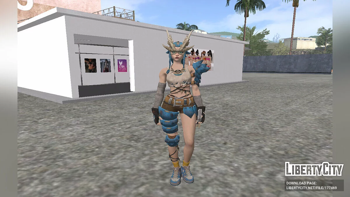 Gia from Fortnite / GTA San Andreas